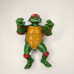 VTG 1988 Teenage Mutant Ninja Turtles Raphael Figure TMNT Hard head Playmates